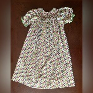 Amanda Remembered Smocked Dress